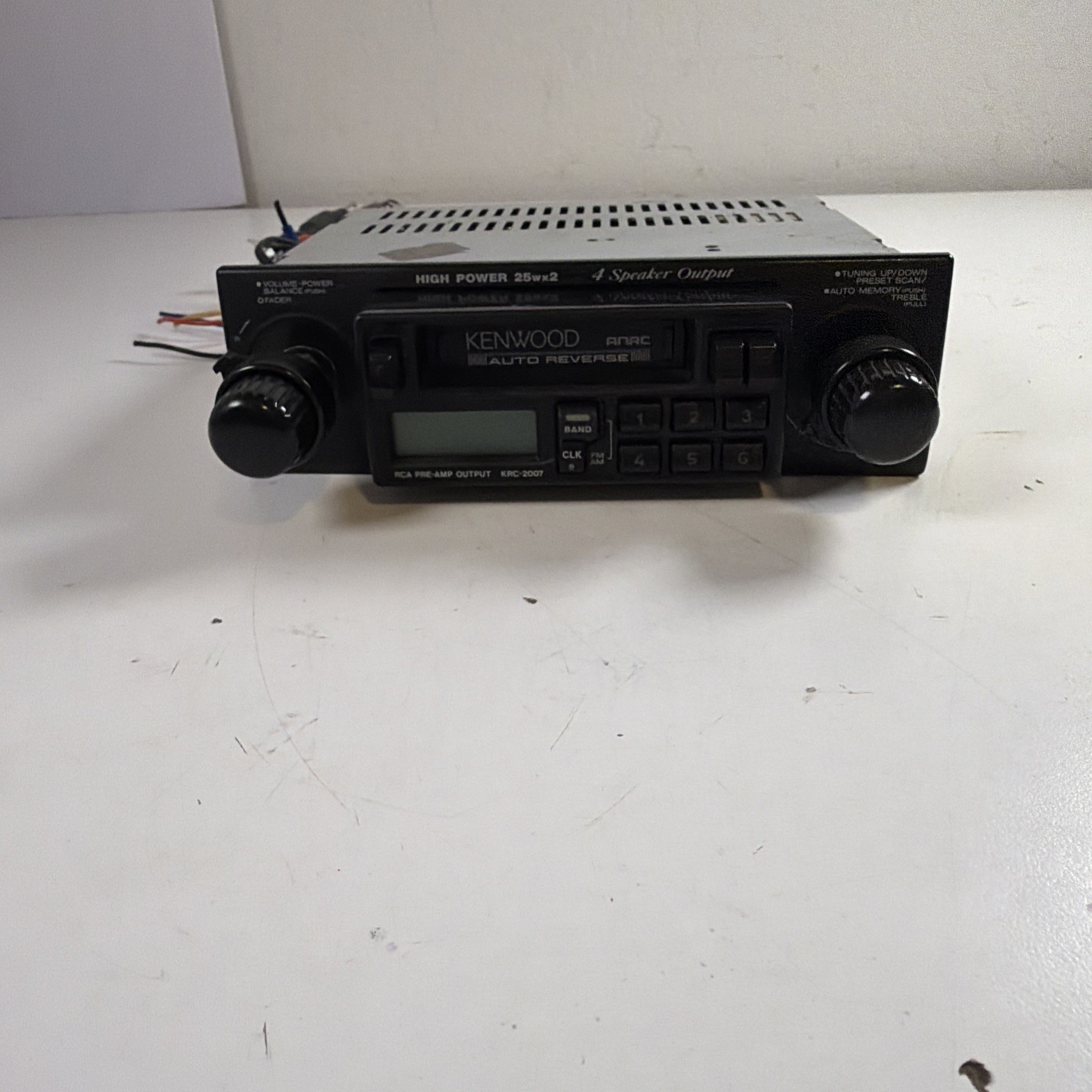 VTG 90s Audio Kenwood KRC-2007 Car Stereo