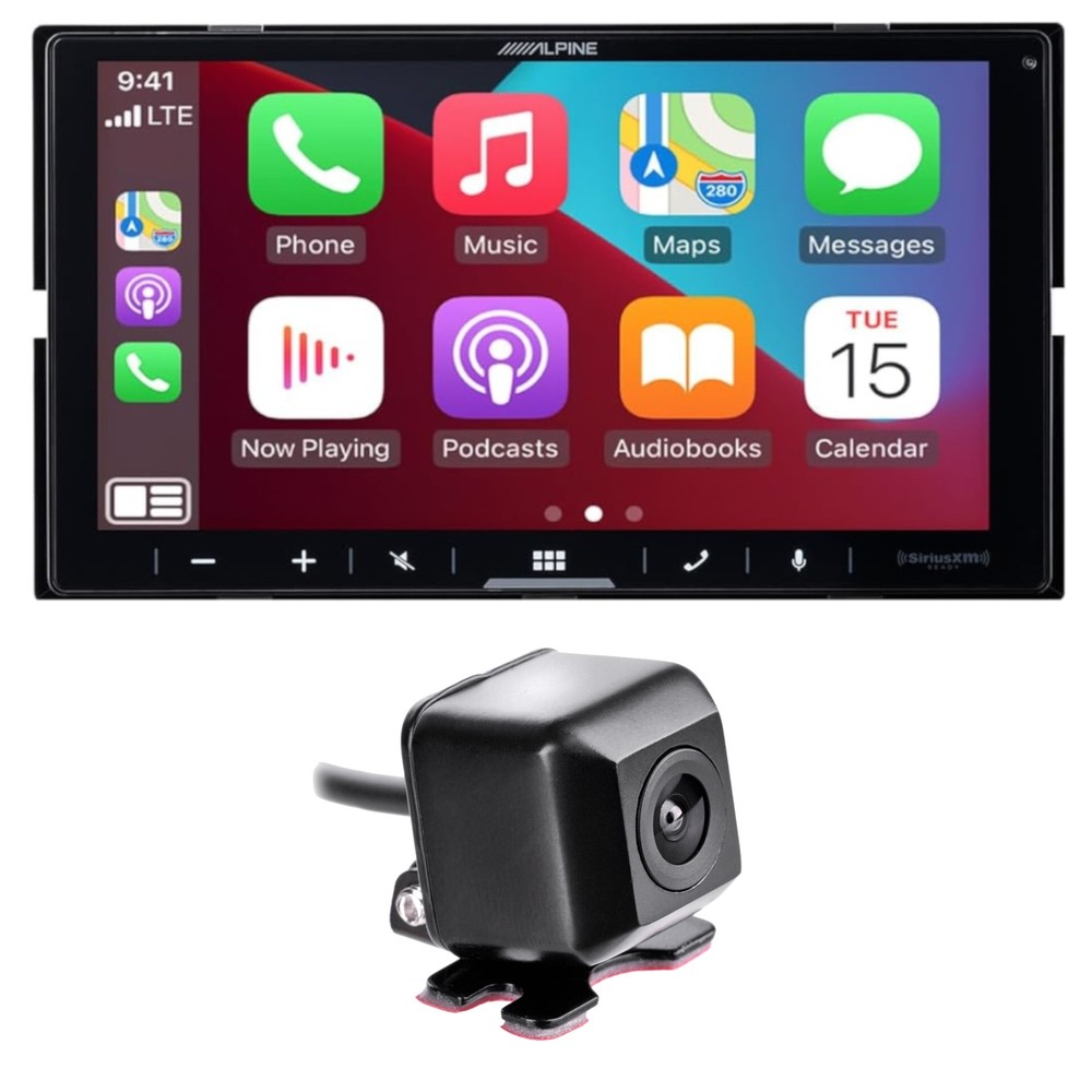 Alpine iLX-W670-M Digital Multimedia Receiver + NVX Backup Camera