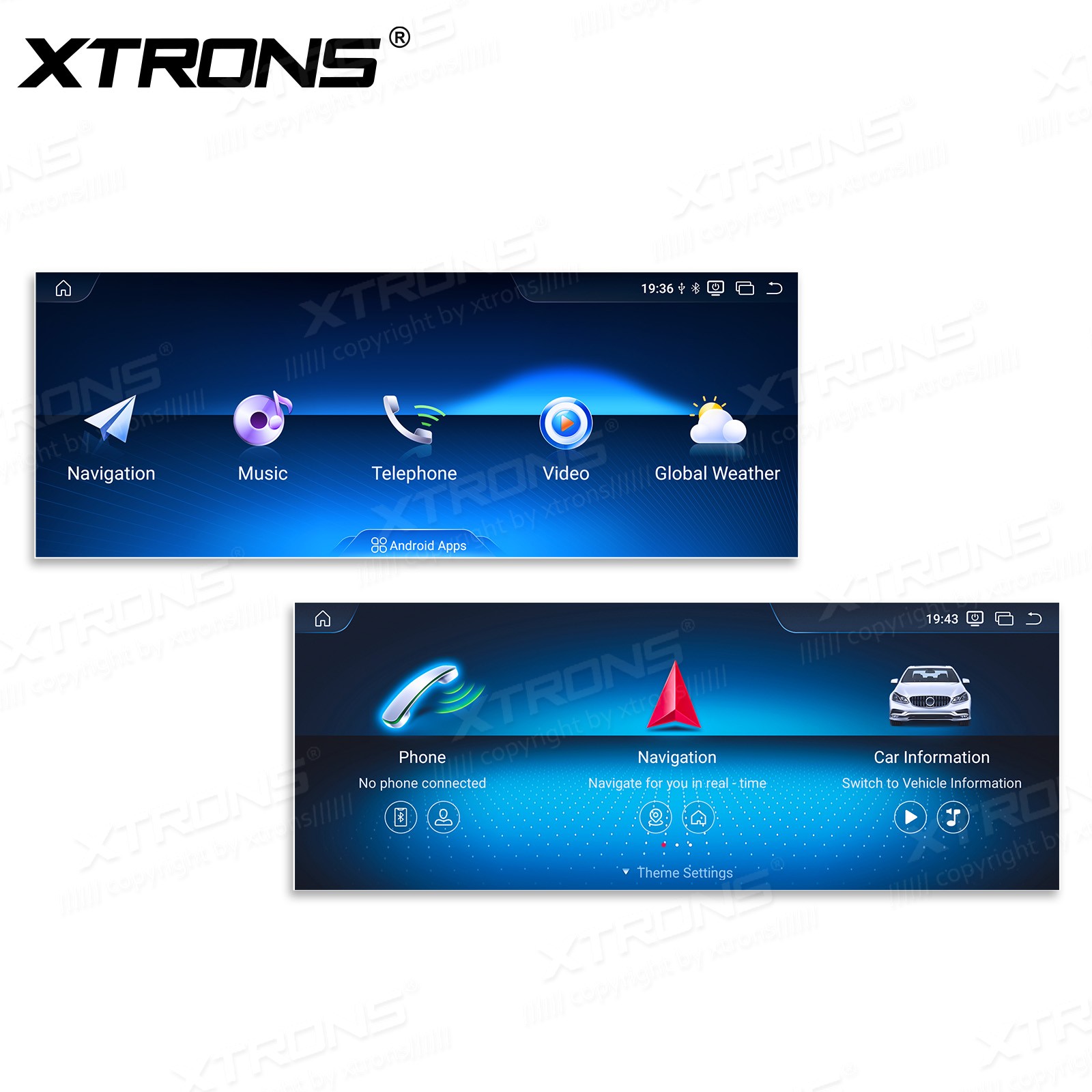 2K 12.3″ 8-Core Android Screen for Mercedes Benz C GLC W205 X253 NTG5.2 8+128G