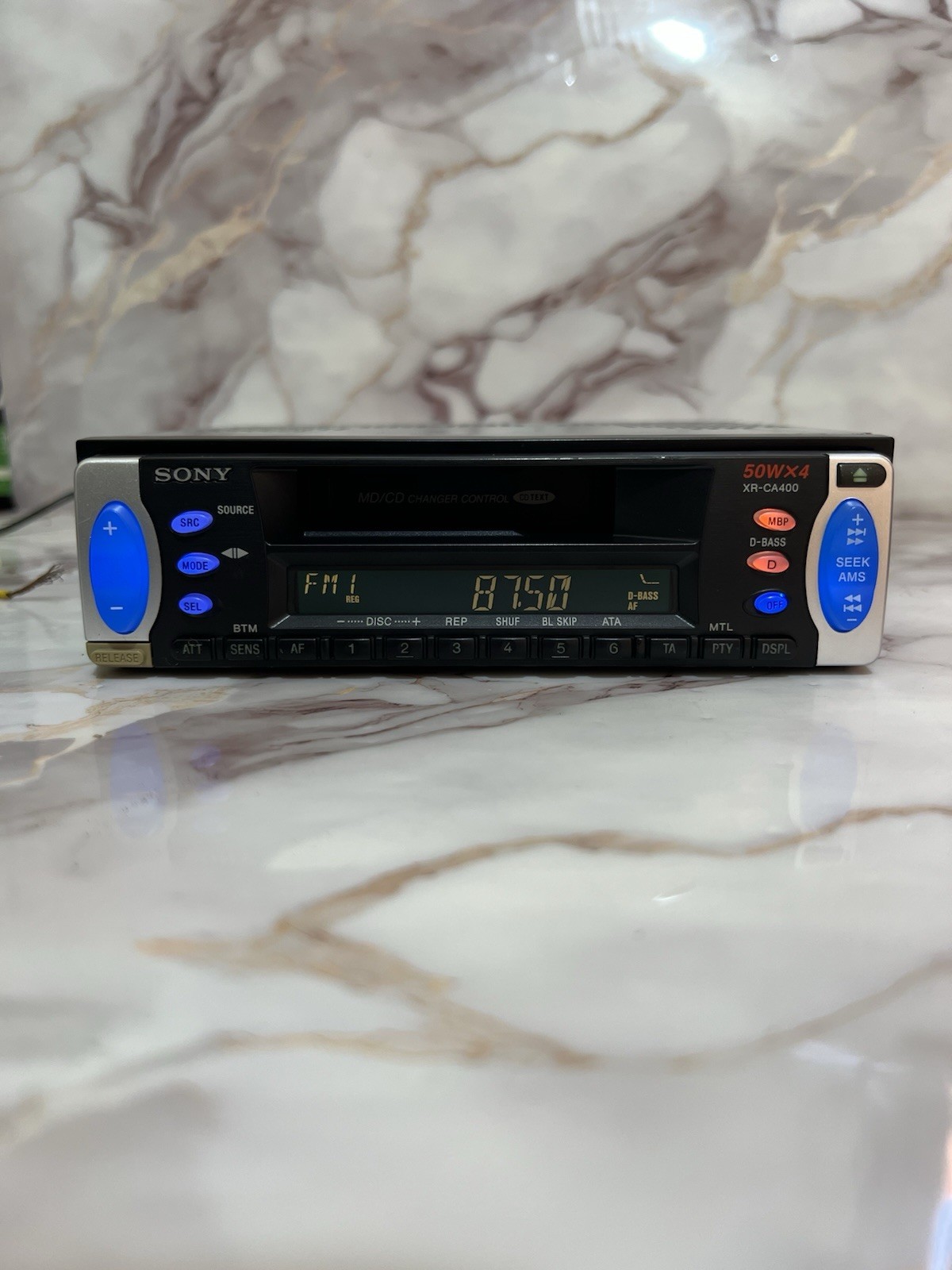 Old School SONY XR-CA300 Car Stereo Cassette PLAYER RADIO FM/MW/LW 50WX4 *A++++*