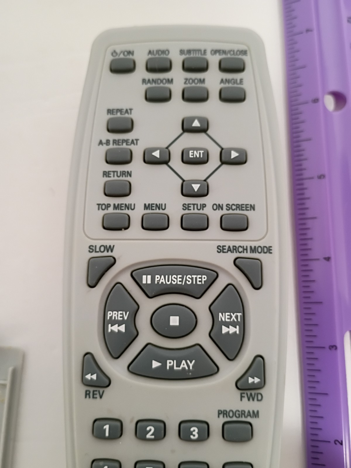 Sanyo RB-SL40 DVD Remote Control Genuine Original For DWM-400 Untested Used