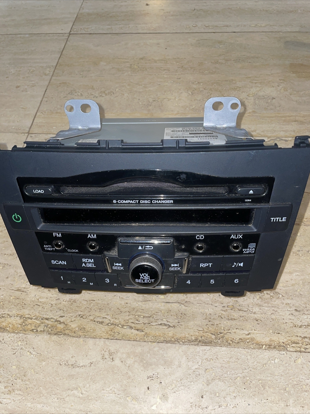 2011 Honda CRV AM FM 6 disc CD radio receiver 39100-SWA-A011-M1 OEM Not Tested