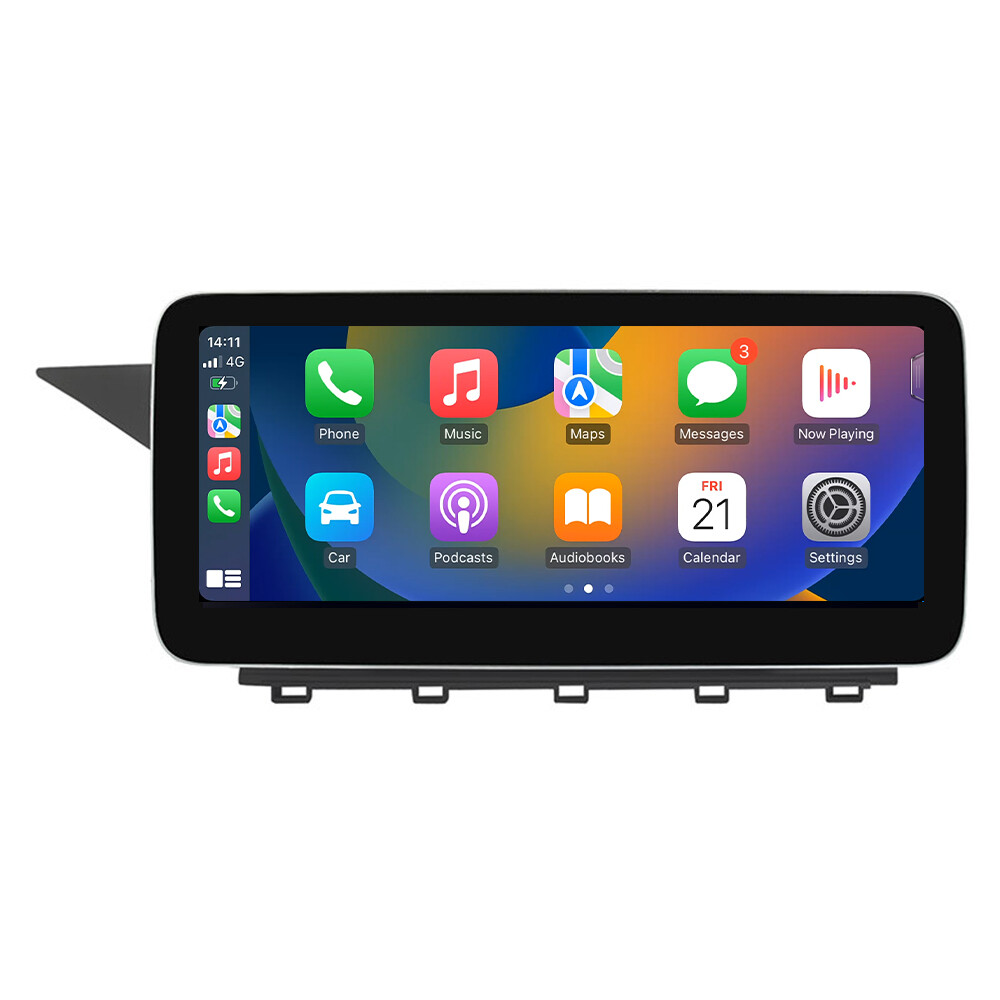 Car Multimedia Wireless Android AUTO CarPlay For Mercedes Benz GLK X204 2009- BT