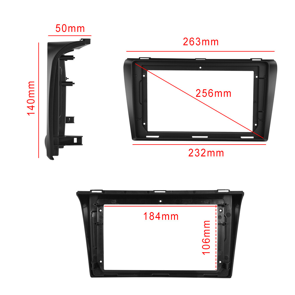 For Mazda 3 2004-2009 Android 12 Apple Carplay Car Stereo Radio GPS Navi 2+32GB