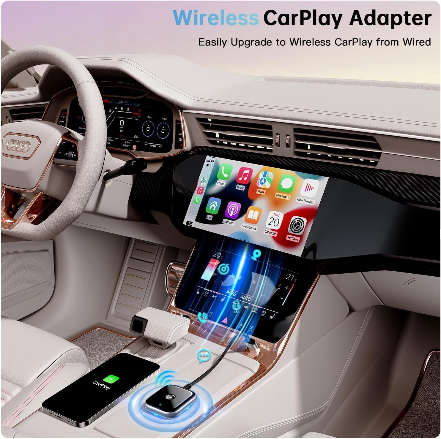 Wireless CarPlay Adapter for Apple CarPlay-NEW-U