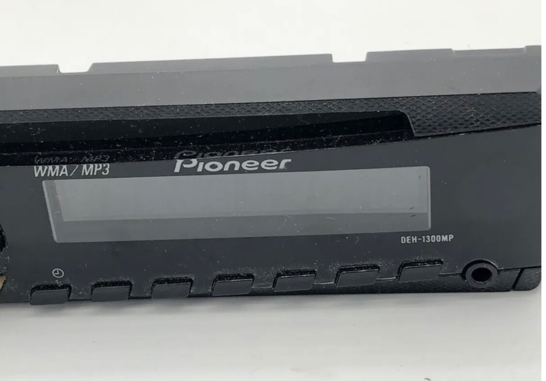Pioneer Car Stereo Detachable FacePlate Model DEH-1300MP Face Plate Only