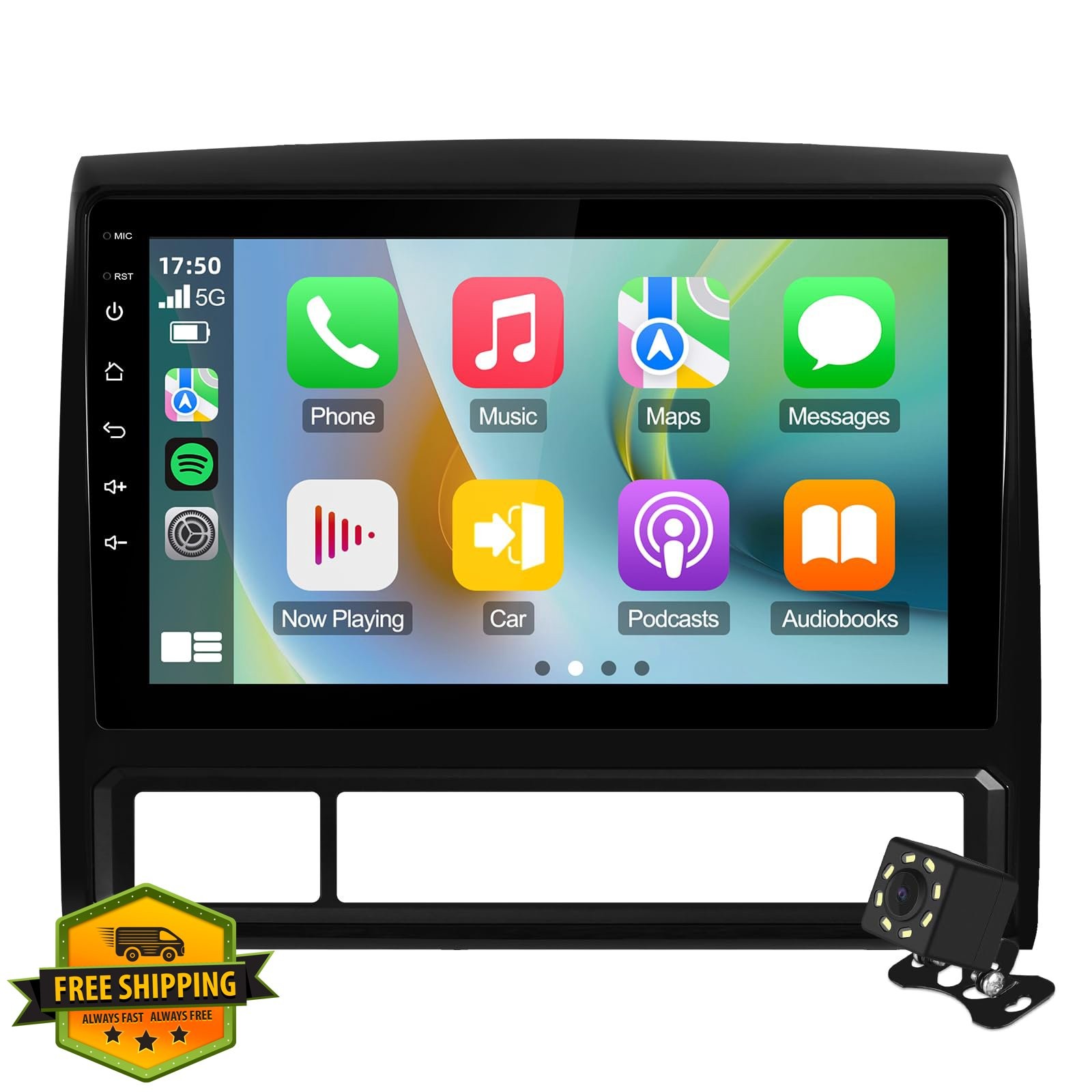 AUMUME Double Din Car Stereo Tacoma 2005-2013