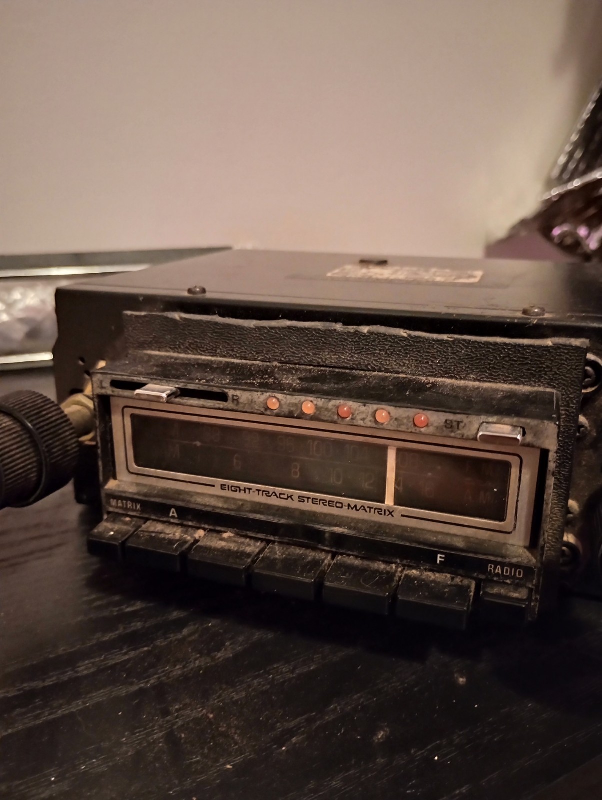 Craig 3146 AM/FM 8-track Car Stereo WORKS Original Box And Never Used Faceplate
