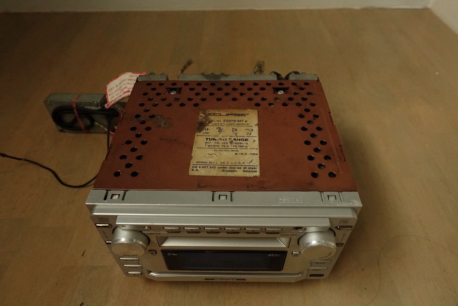 Eclipse E5503CMT.Hi End CD/MD/Aux Player. Copper Chassis.