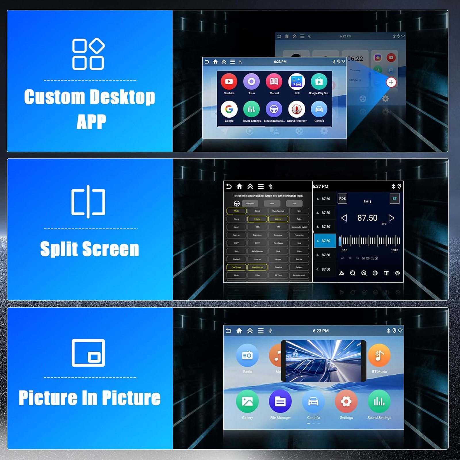 4+64GB Android Car Stereo Mazda 3 2004 2005 2006 2007 2008 2009 9 Inch