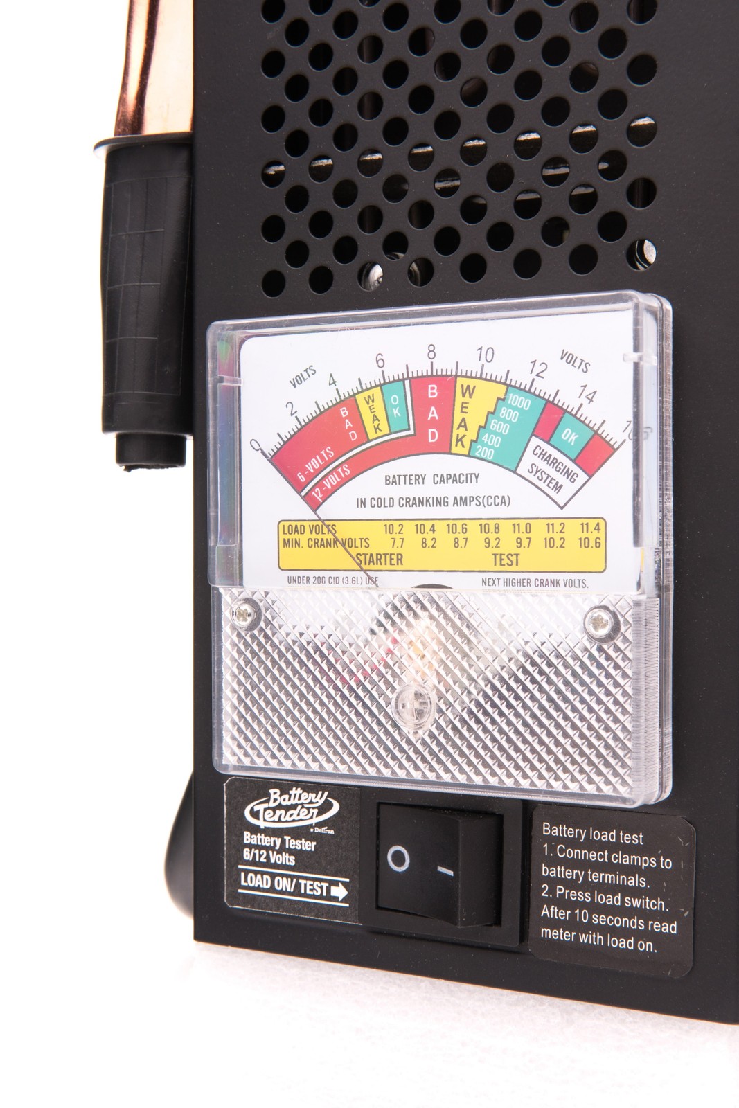 Car Battery Load Tester Voltmeter Checker Analyzer SUV RV for 6V 12V Batteries