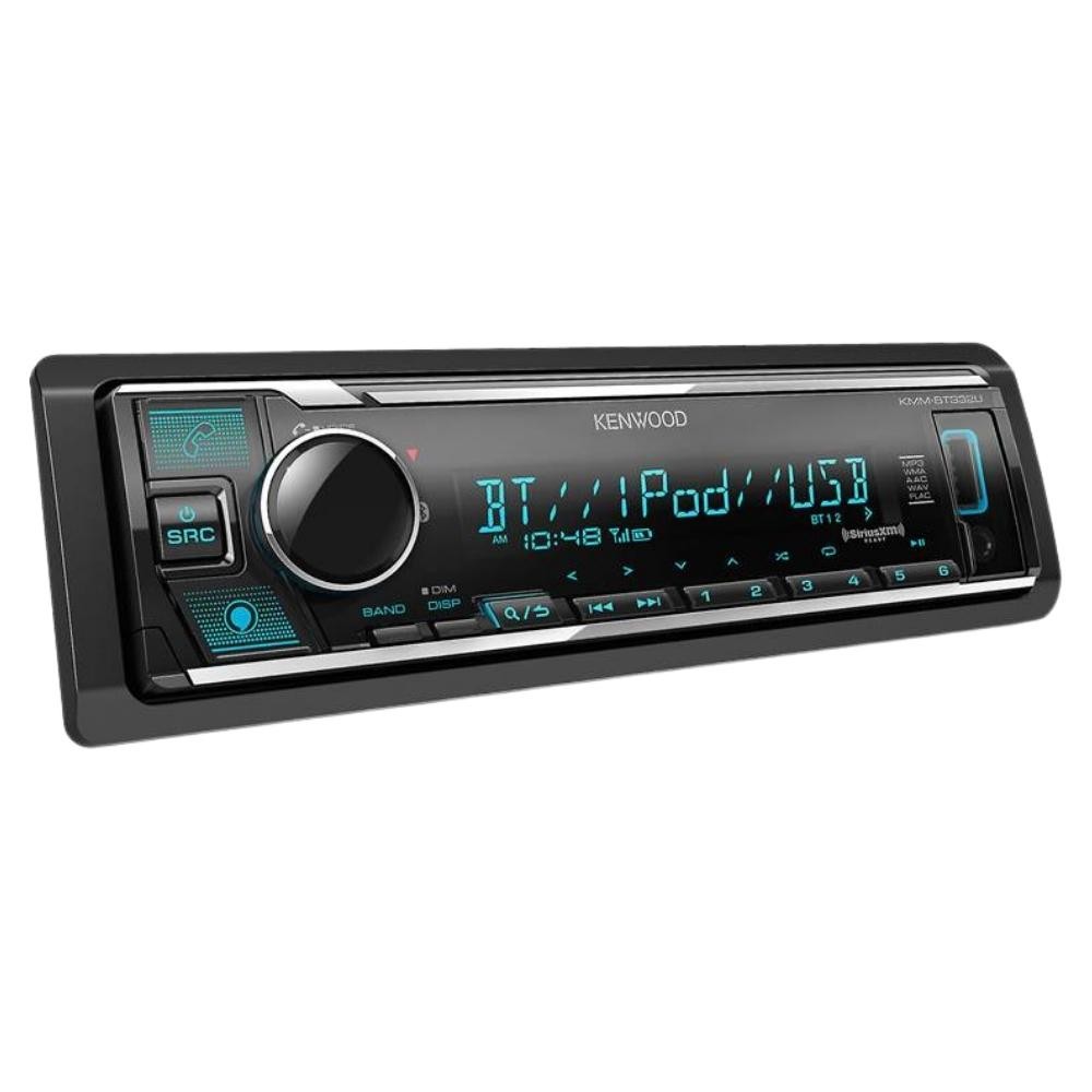 Kenwood KMM-BT332U Digital Media (Does Not Play Discs) w/ Amazon Alexa