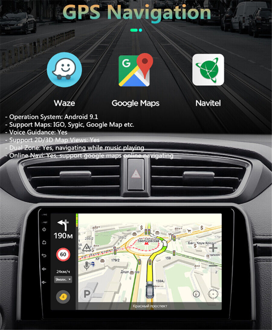 Apple Carplay Android 15 Car Stereo Radio For 2017-2021 Honda CR-V CRV GPS Navi