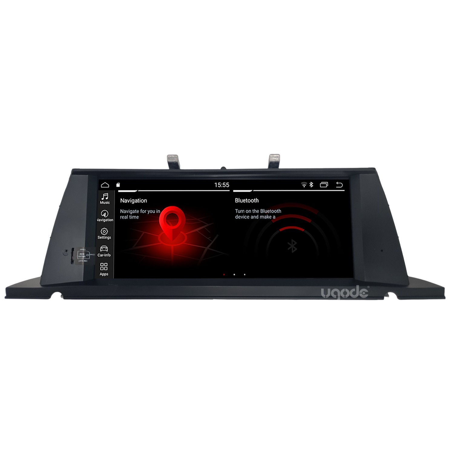 Ugode 10.25inch Android Screen Upgrade CarPlay GPS BMW 5 Series GT F07 NBT
