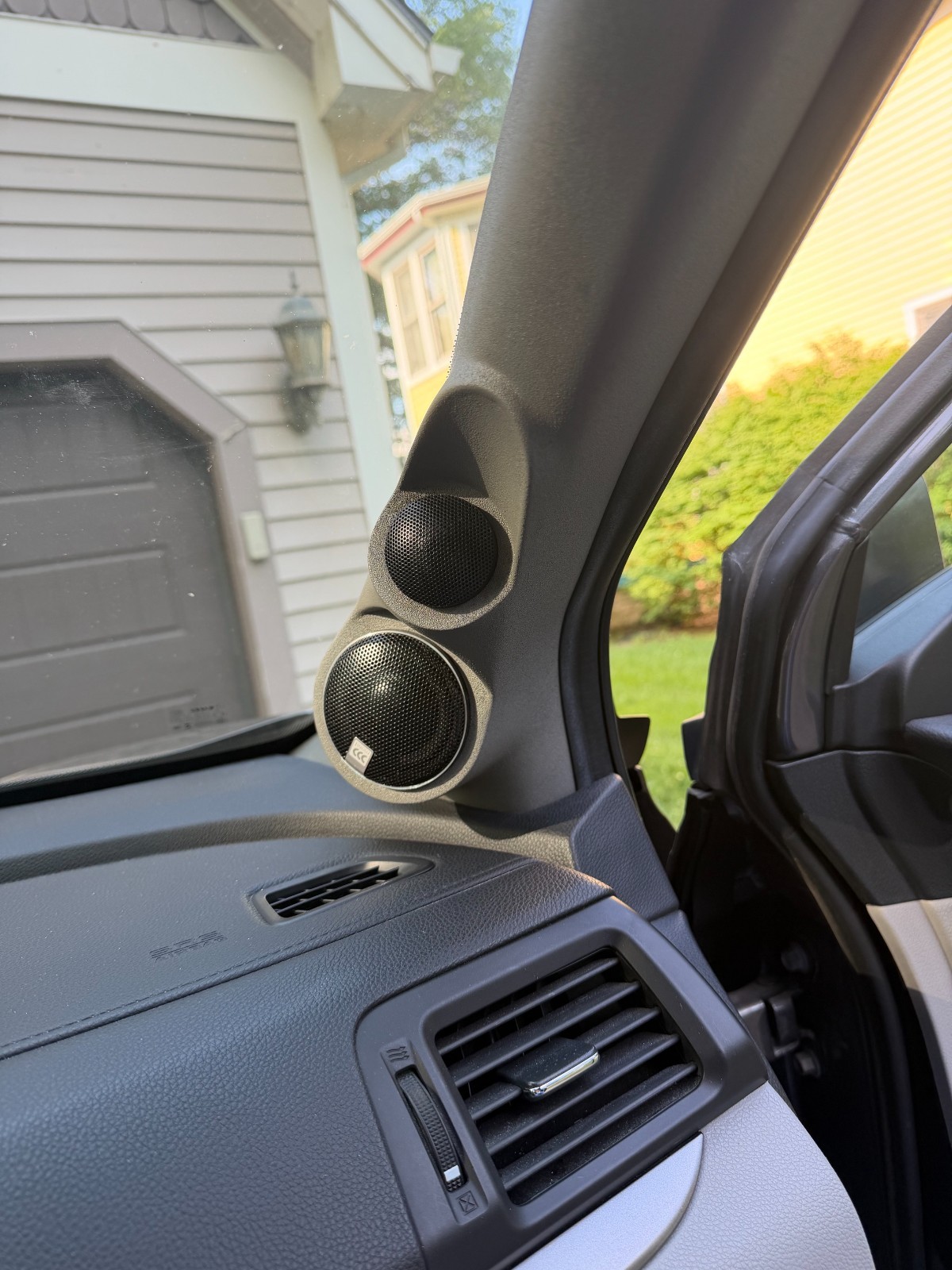 Custom Car Audio A-Pillar Mid/Tweet for 2nd Gen Honda Ridgeline