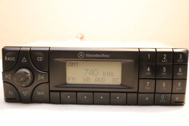 MERCEDES BE6003 CASSETTE STEREO 1999-2003 E320 SLK CLK430 W208 W/code