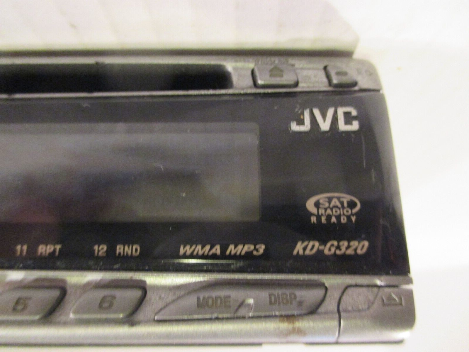 JVC KD-G320 CD Player In Dash Receiver with WMA/MP3 SAT CD-R RW READ
