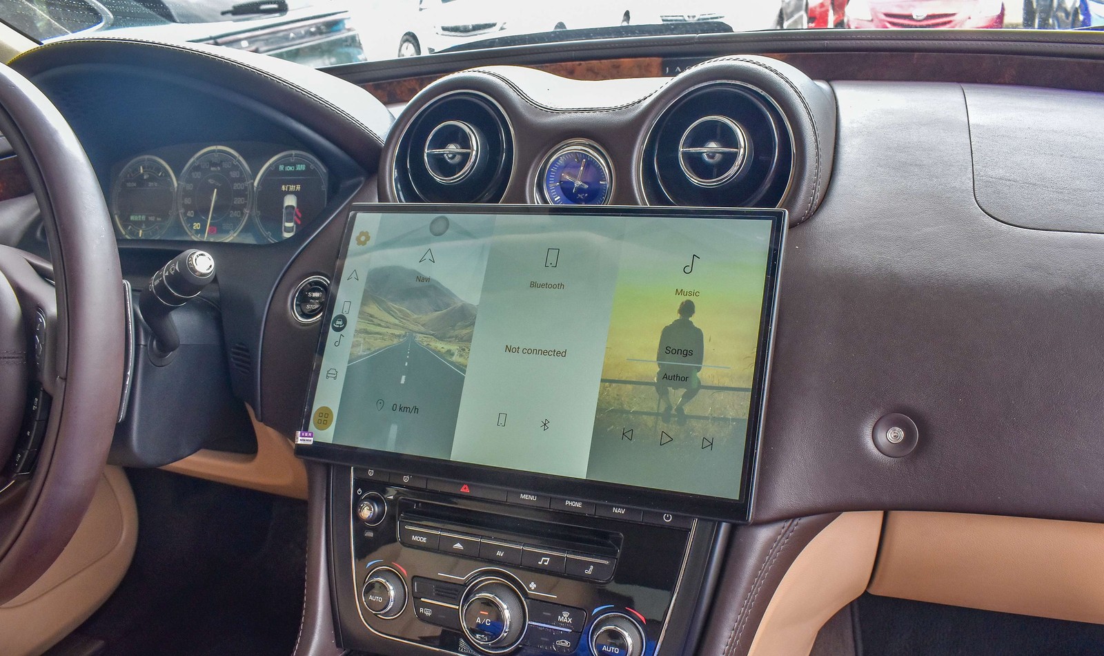 13″ Android Carplay Car Stereo Radio GPS SWC BT NAV For Jaguar XJ XJL 2010-2019