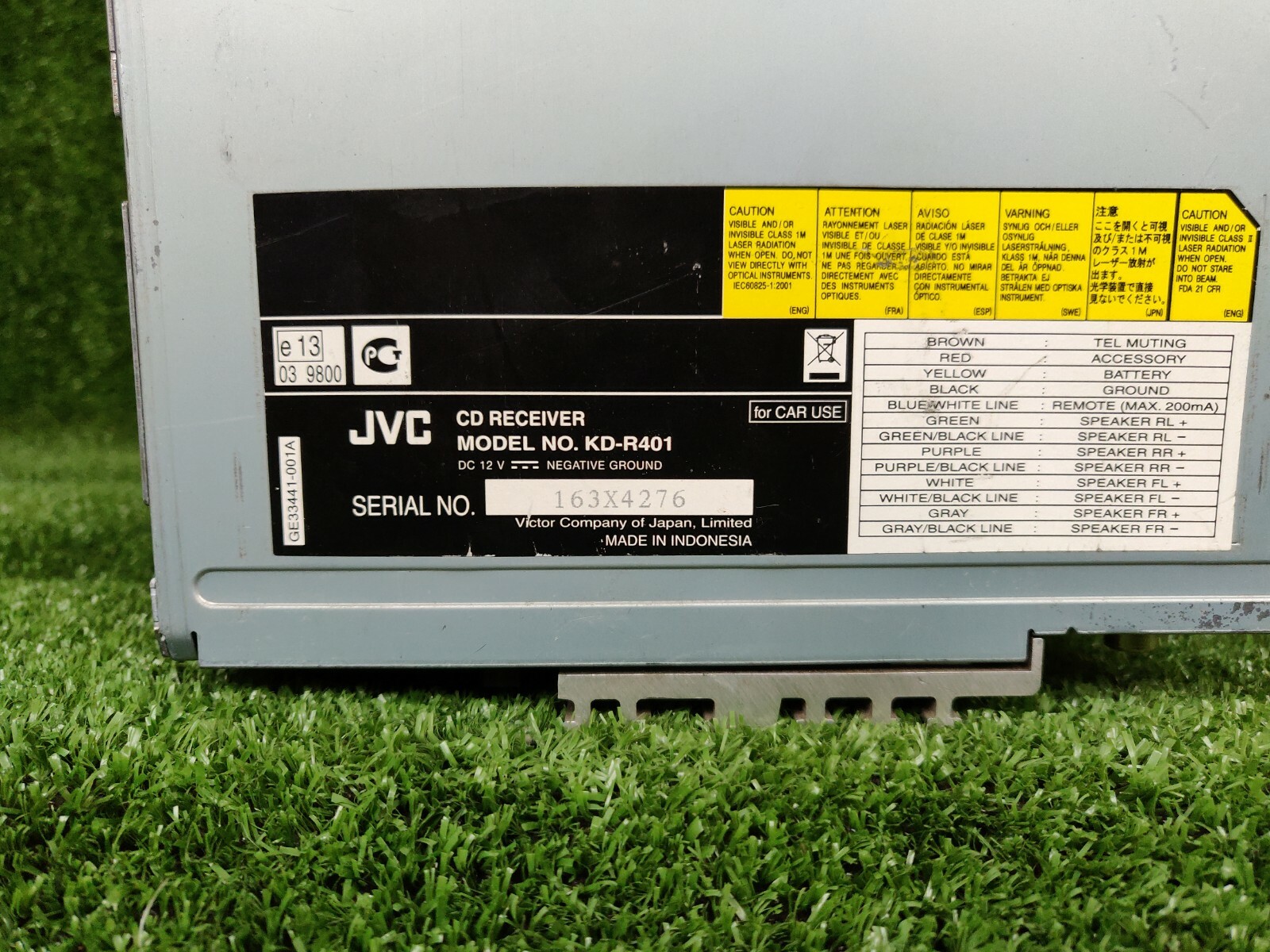 Jvc Kd-r401 Kdr401 Original Used Car Radio