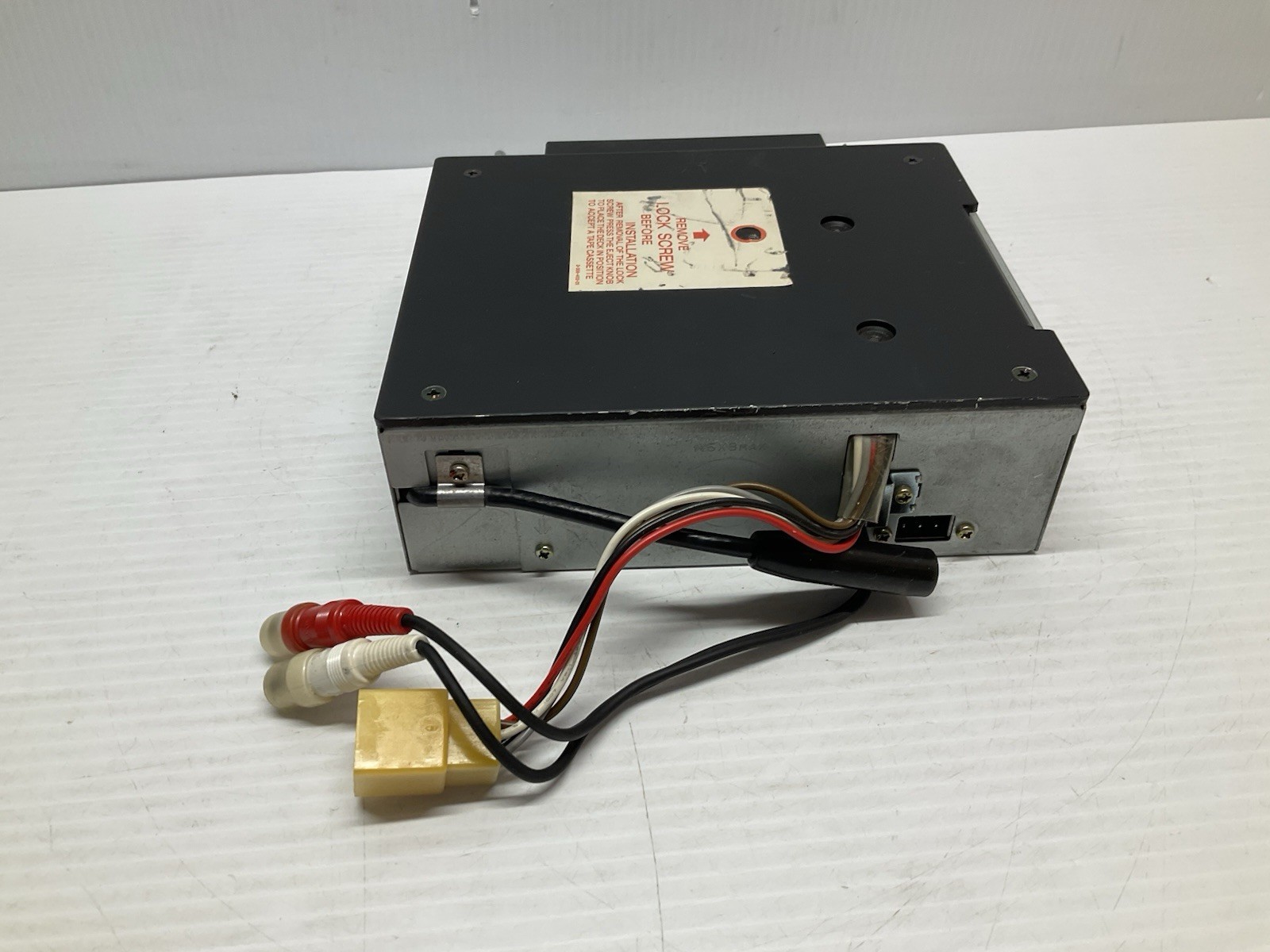 Vintage Car AM/FM Radio Cassette Player Sony XR-85 Shaft Post Style UNTESTED