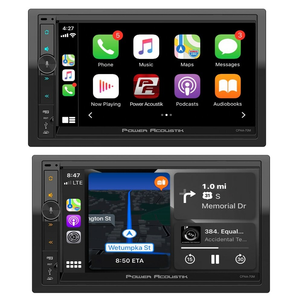 7″ Screen Wireless Apple CarPlay AM/FM Car Stereo No CD for 2008-2011 Ford Focus