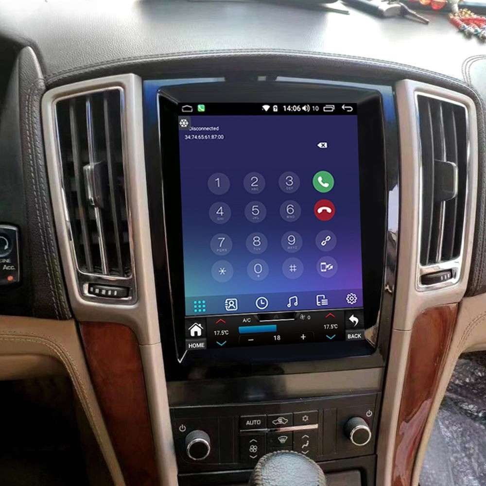 10.4″ Android 13 Car Radio For Cadillac STS 2007-2012 GPS Carplay 6+128GB Stereo