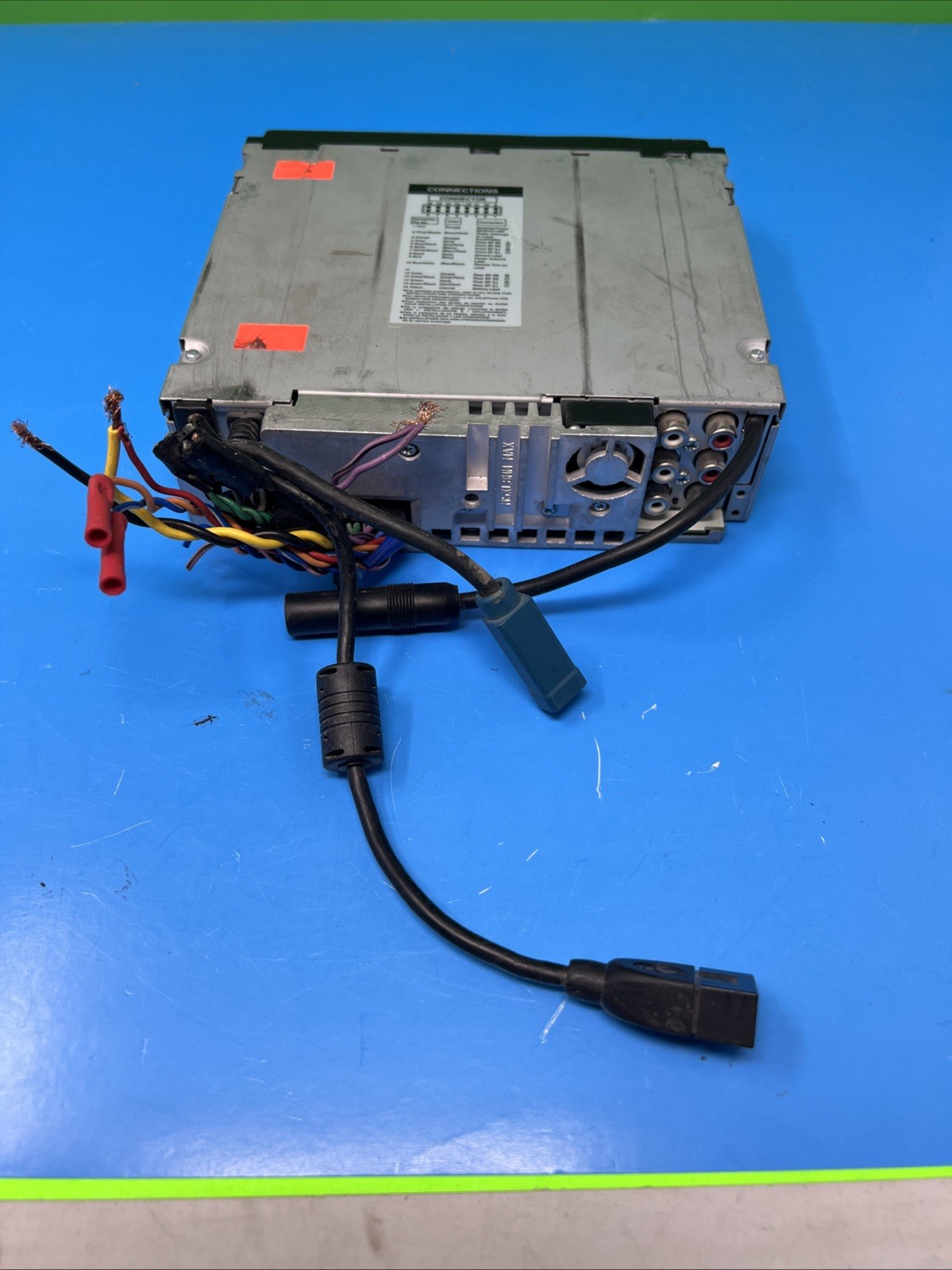 SUPER RARE ALPINE CDA-9886 CD PLAYER with BLUETOOTH adapter and USB