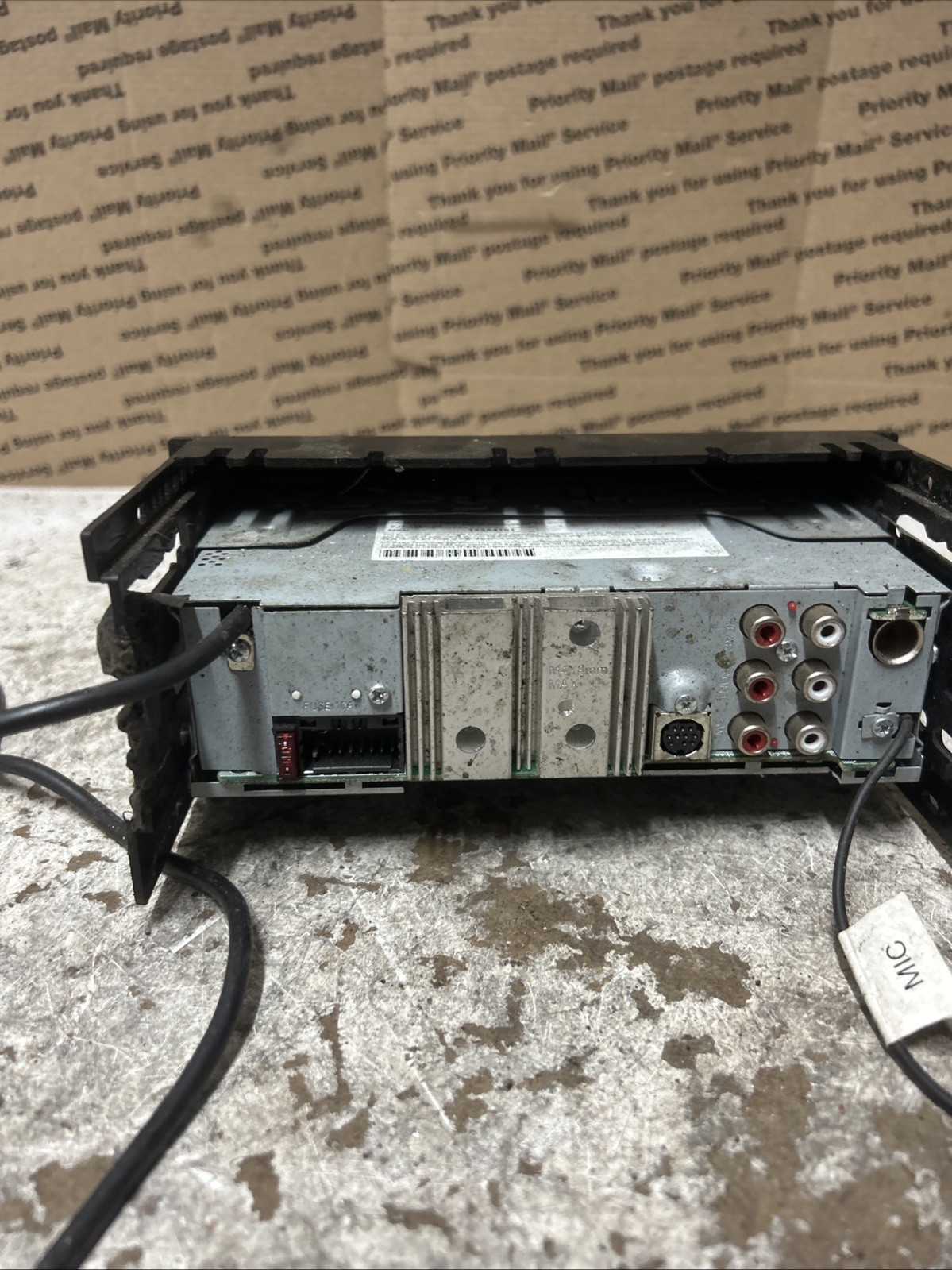 97-04 Mercedes R170 SLK230 Kenwood KMM-BT522HD Digital Media Receiver Bluetooth