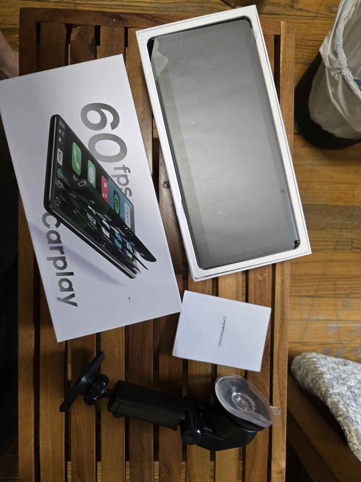 CarPodGo T3 Pro Portable Wireless CarPlay Android Auto 8.9 Inch Touch Screen