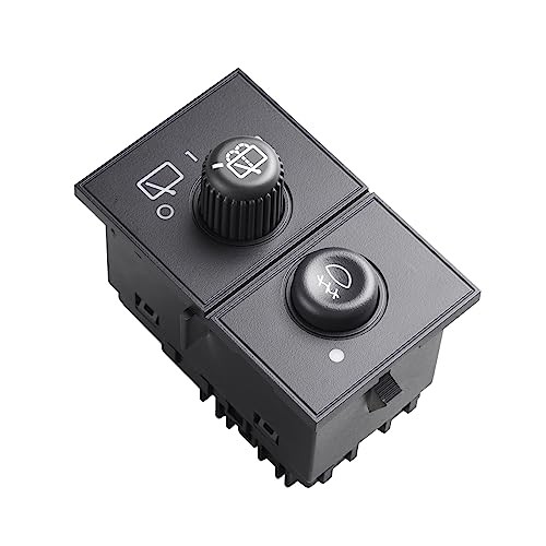 Rear Windshield Wiper and Fog Light Switch for 03-06 Chevy & GMC(With Wiper)
