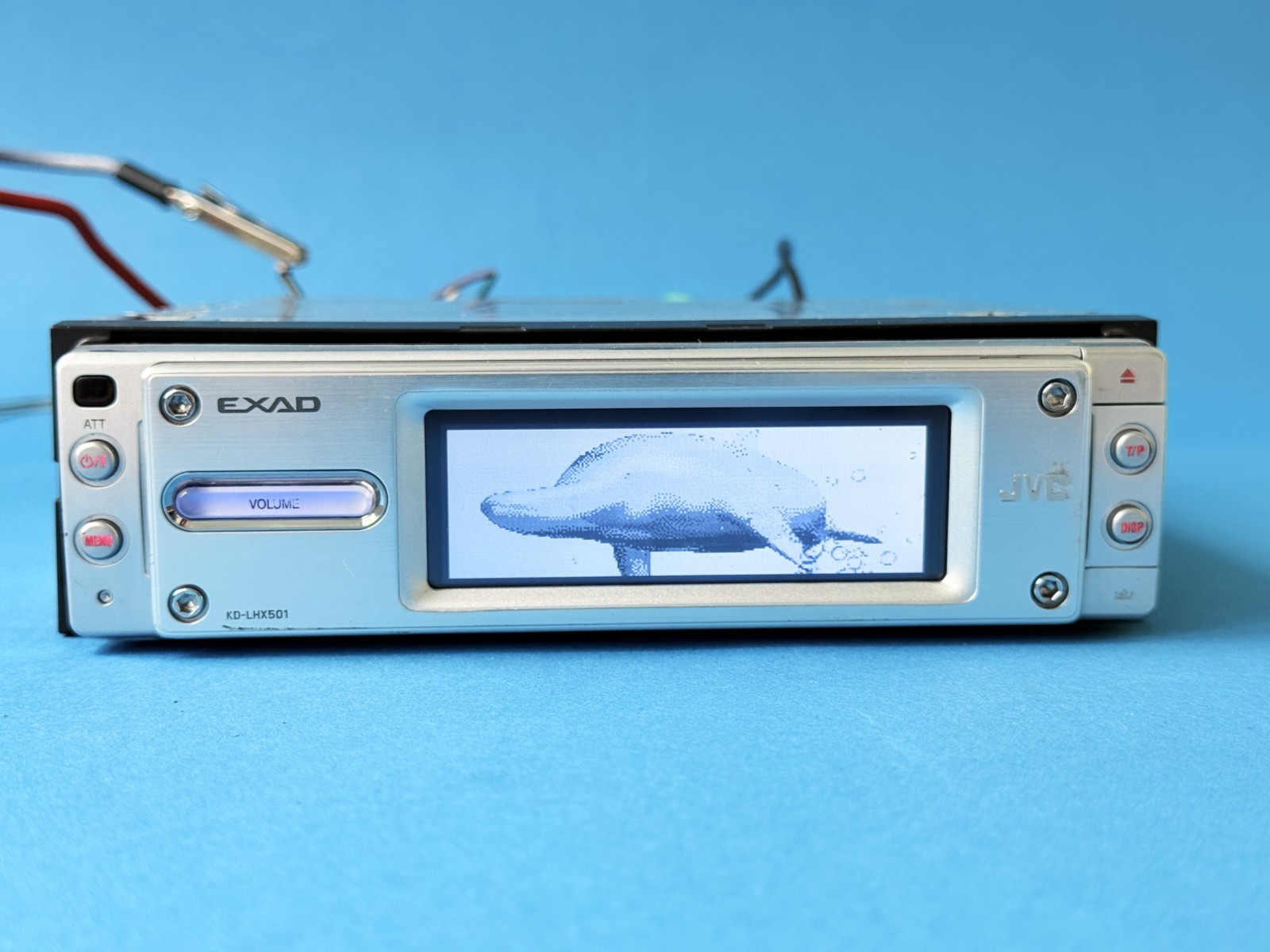 JVC KD-LHX501 Touchscreen Car Stereo CD MP3 Wma Receiver 1DIN Vintage Head Unit