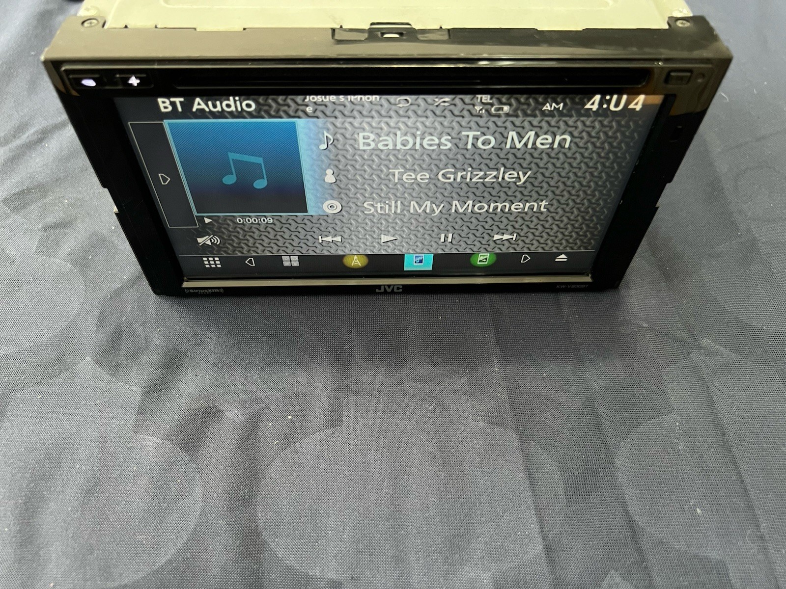 ⭐️Pre-Owned,TESTED⭐️ JVC APPLE CARPLAY|BT|USB|CD|DVD|AM/FM-(KW-V830BT)