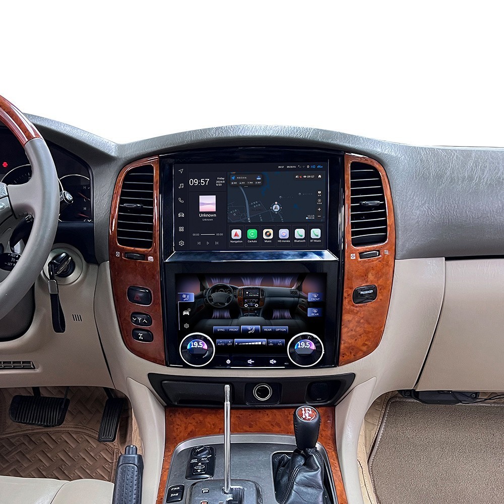 10″ Android Car Radio Carplay Screen For Toyota Land Cruiser 2002-07 Lexus LX470