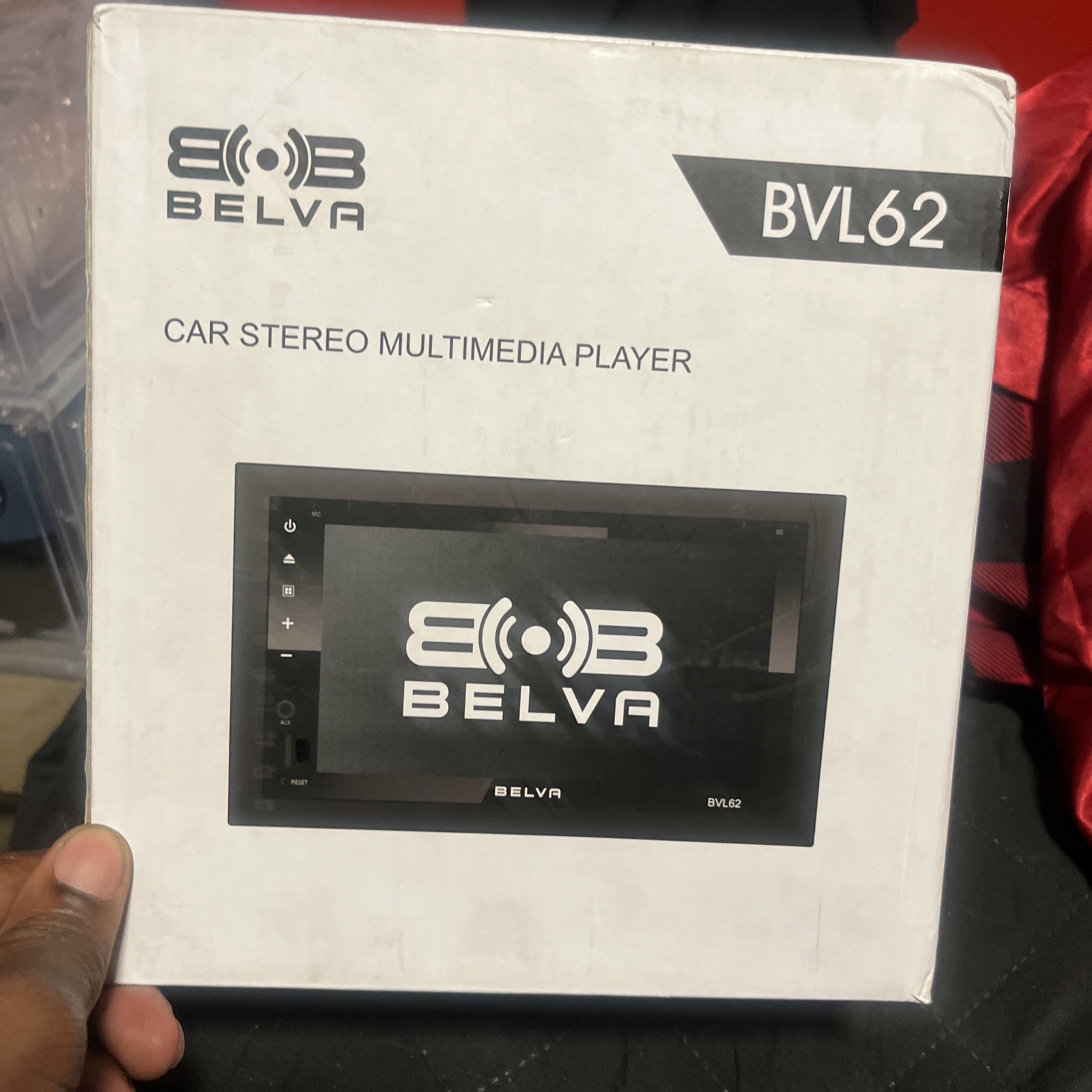 Belva BVL62 | 6.2″ Double DIN Touchscreen CD/DVD Bluetooth Car Stereo Receiver