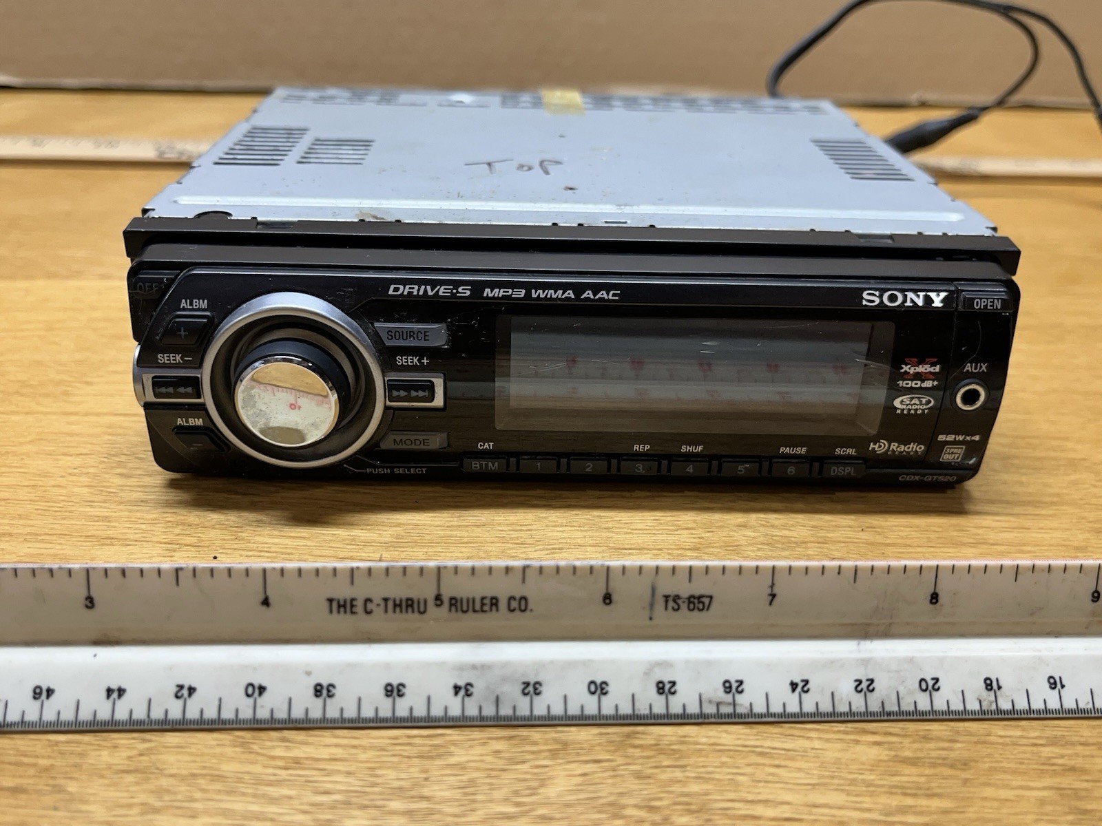 Sony XploD CDX-GT510 CD Player Compact Disc Player
