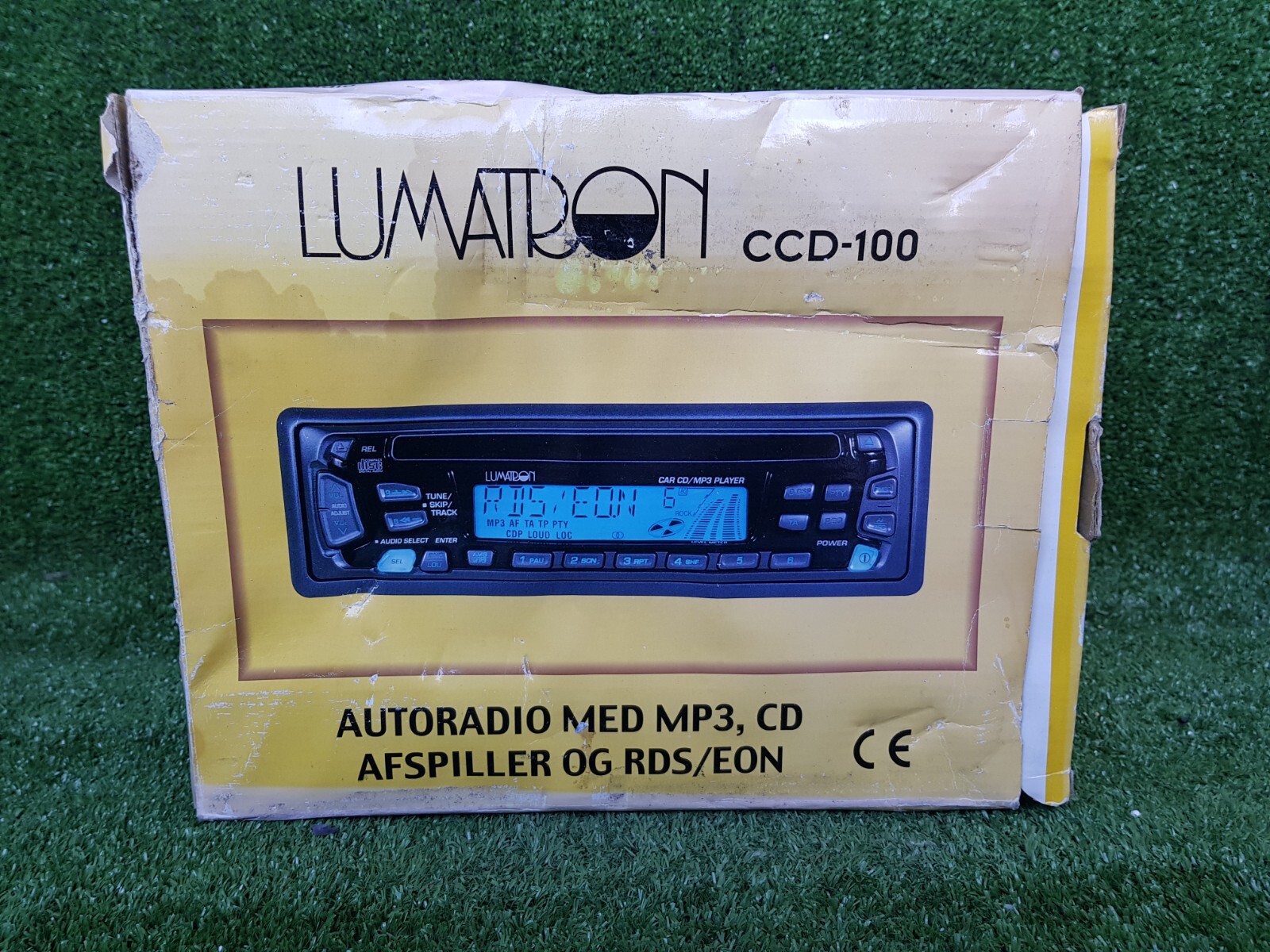 Lumatron Ccd100 Lumatron Ccd-100 Original Car Radio Cd Player With Box