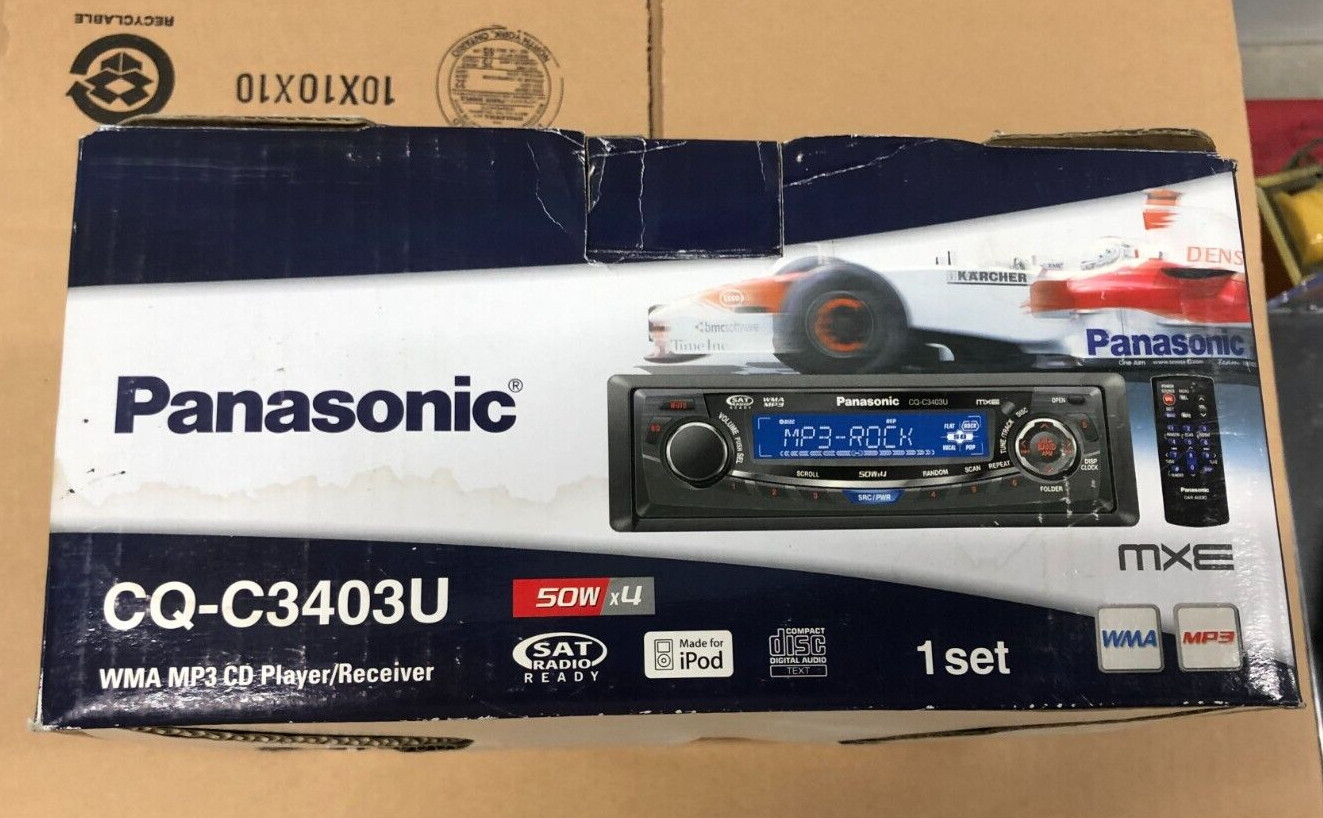 PANASONIC CQ-C3403U MP3 Cd Player/Receiver MXE High Power 50Wx4