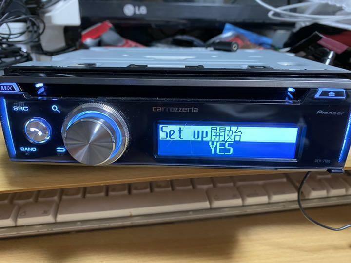 Pioneer DEH-7100 Car Audio Stereo carrozzeria 1DIN CD/USB/iPod/Bluetooth