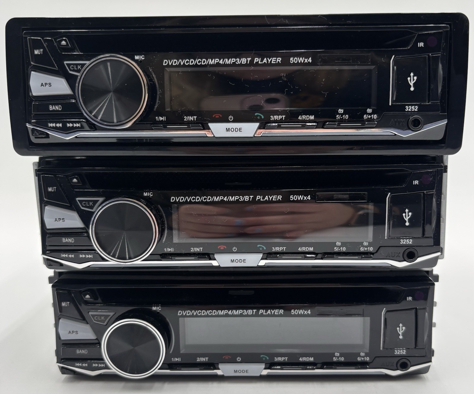 Bundle Of 3 Car Radios – 50Wx4