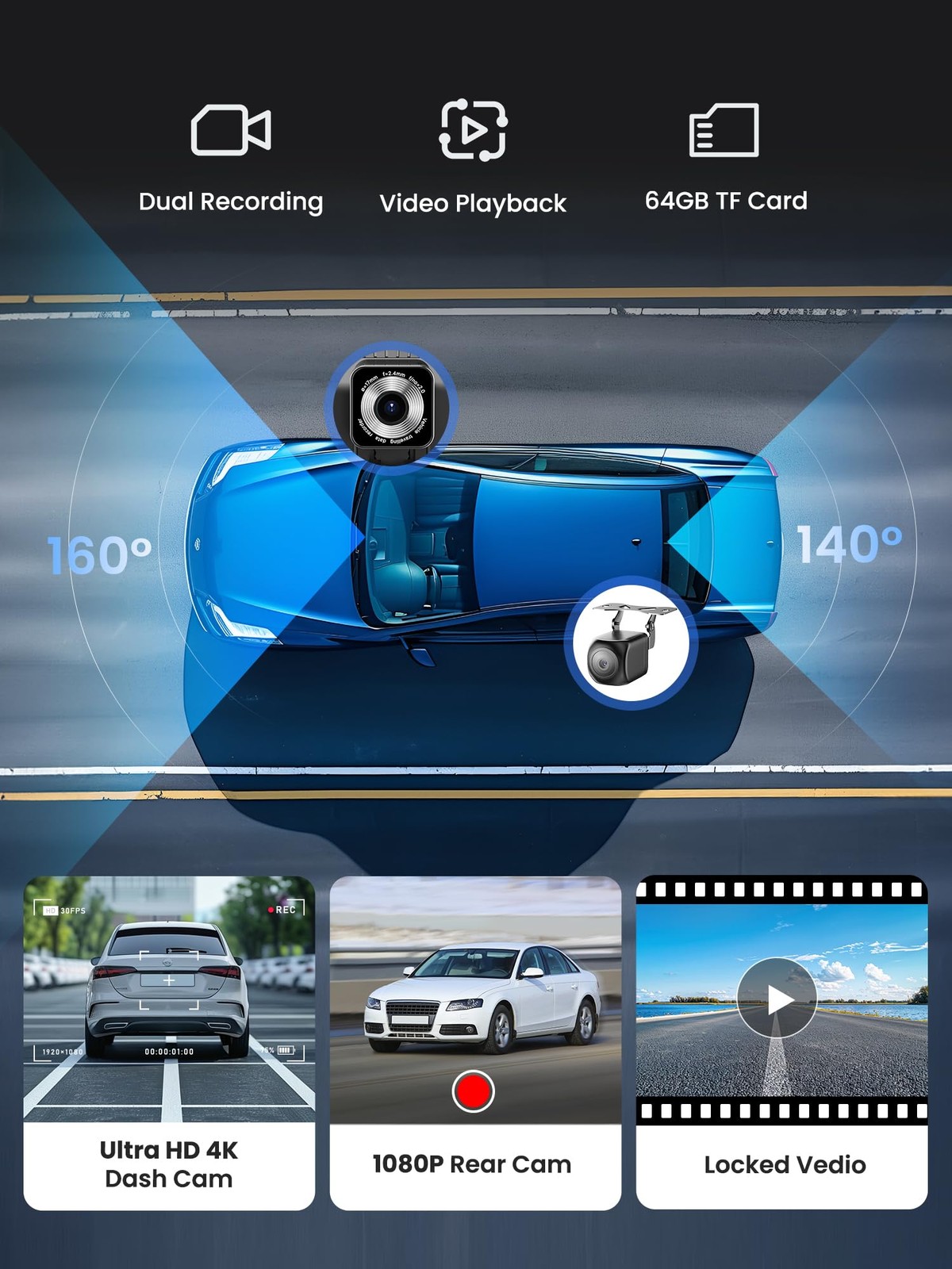 9″ Wireless Apple Carplay Screen for Car, Portable Car Play Screen for Car & …