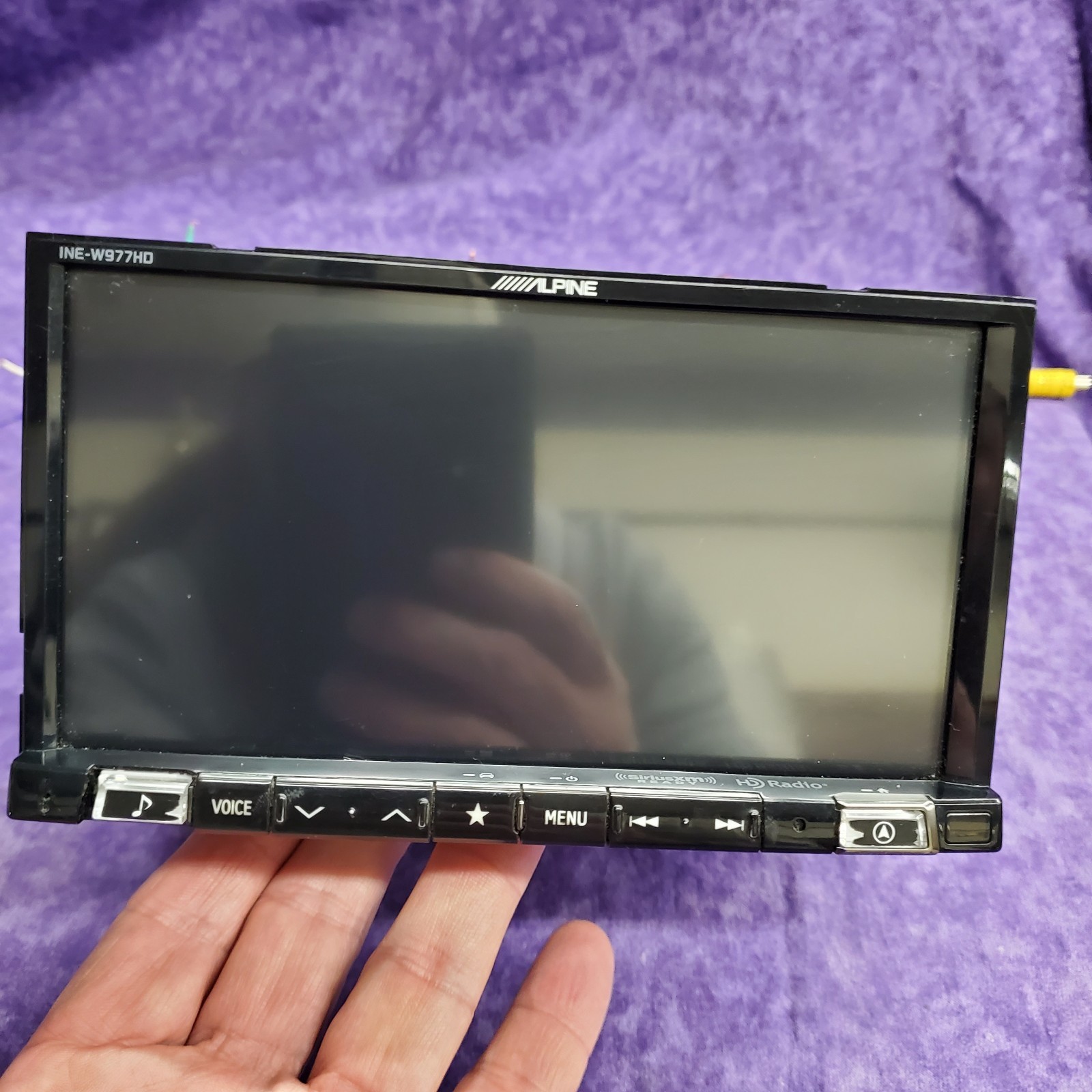 💥GOOD💥ALPINE INE-W977HD 7″ Digital Media GPS NAVIGATION RECEIVER 💥TESTED💥