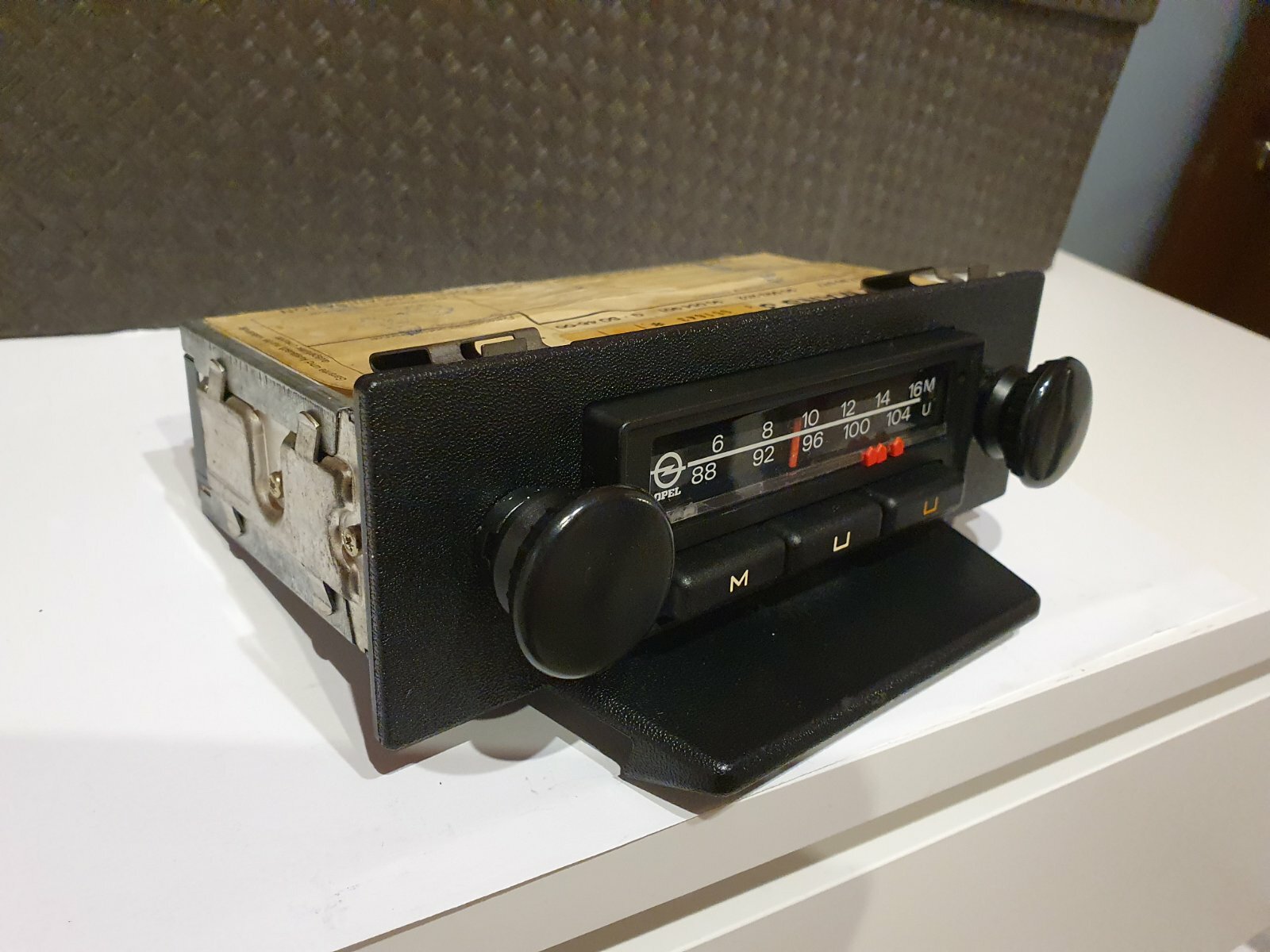 Grundig Vintage Car Autoradio FTZ – Nr- U 101 1970-80 OPEL