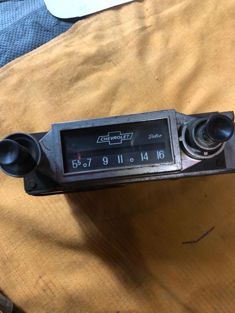 Vintage 1950’s Chevrolet Car AM Radio