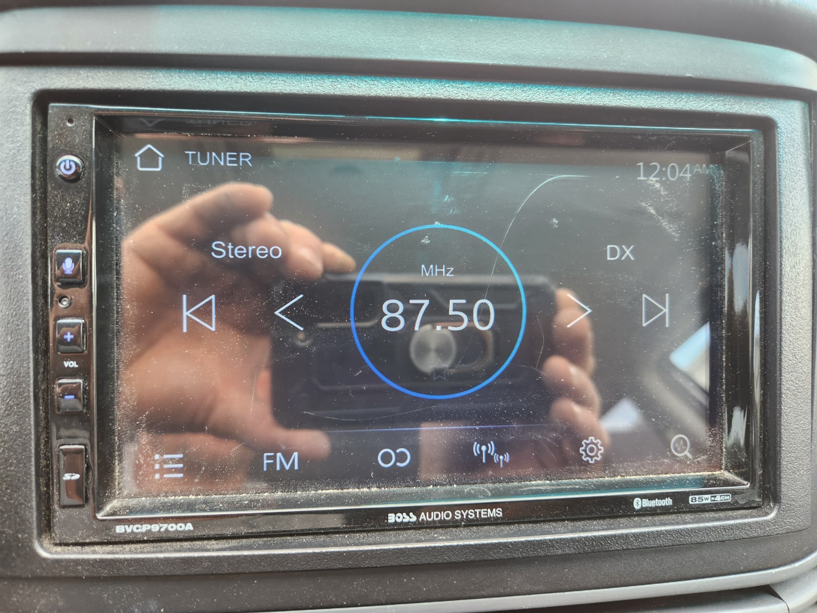 BOSS Audio BVCP9700A 7-inch Touchscreen Digital Media Receiver Carplay Android