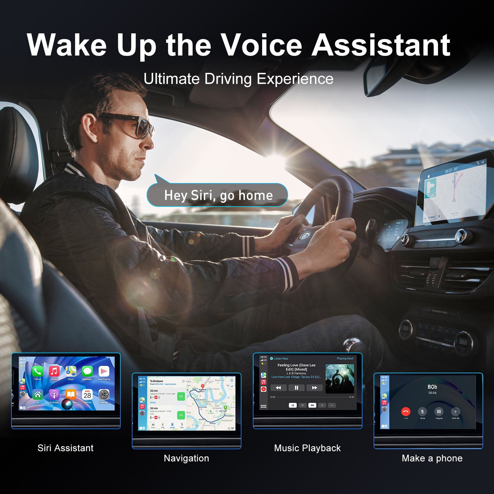 USB Wireless CarPlay Adapter For iPhone Apple Wireless Carplay Dongle Plug &Play