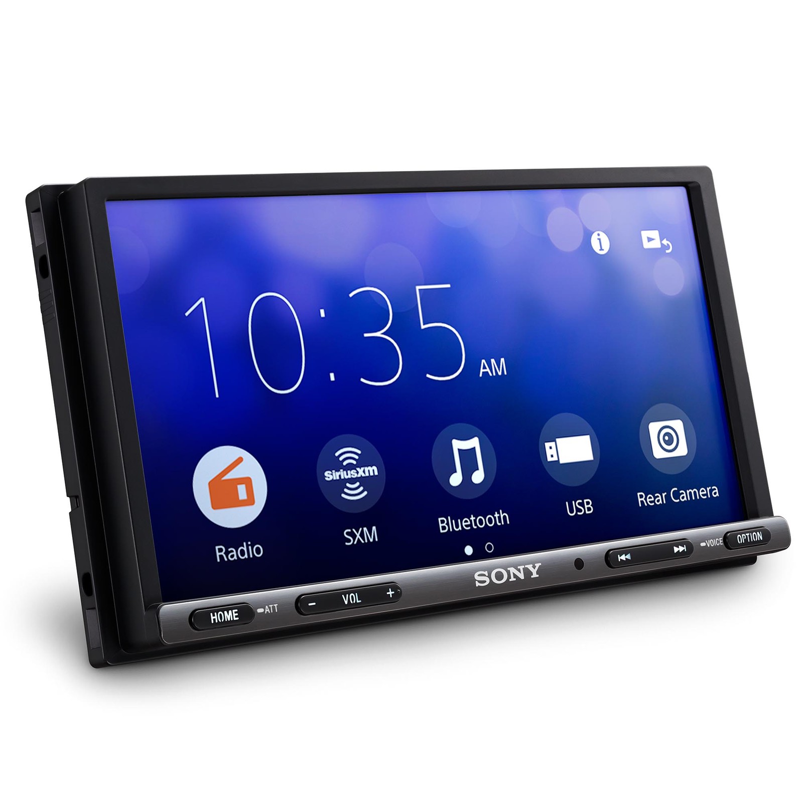 Sony XAV-AX3200 6.95″ Media Receiver with WebLink Cast, Satellite Radio Tuner…