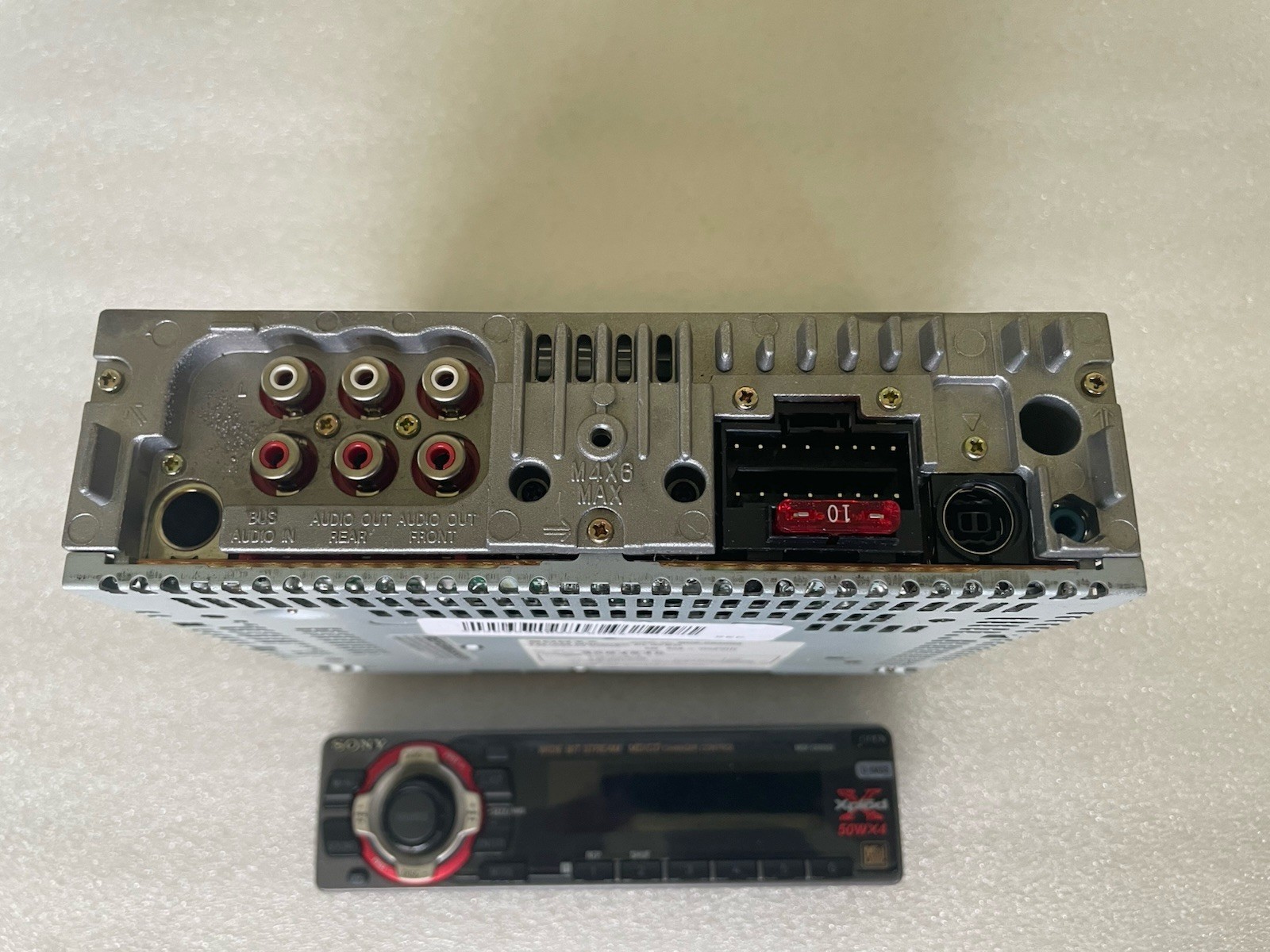 Sony Mini Disk Player MDX-C6500X Car Stereo MD Changer Controls