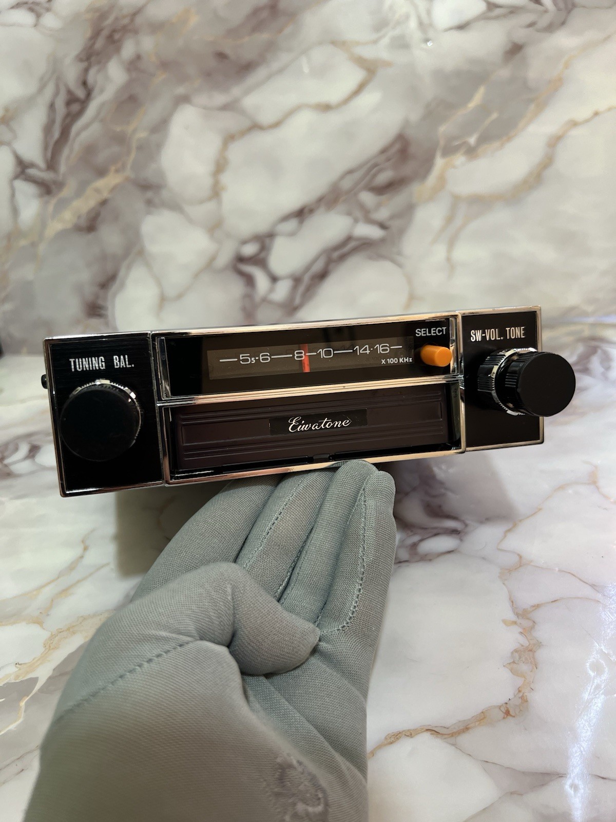 Vintage Eiwatone IRK-603A 8 Track Car Stereo Player Radio * Excellent Working *