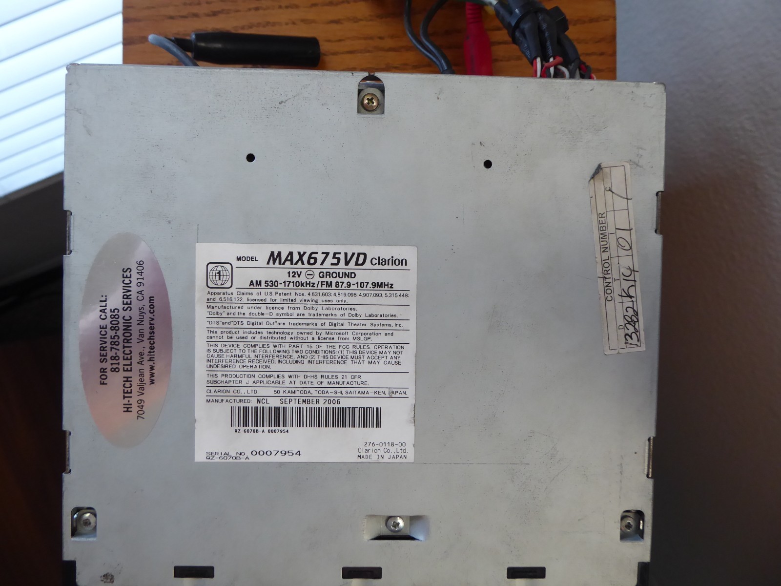 RARE Clarion CeNET Complete Setup MAX675VD TTX7501z NAX980HD DSH920S DVH940 more