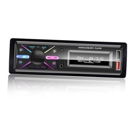 Single Din Car Audio System with APP Control MP3 Player for Car Stereo Radio